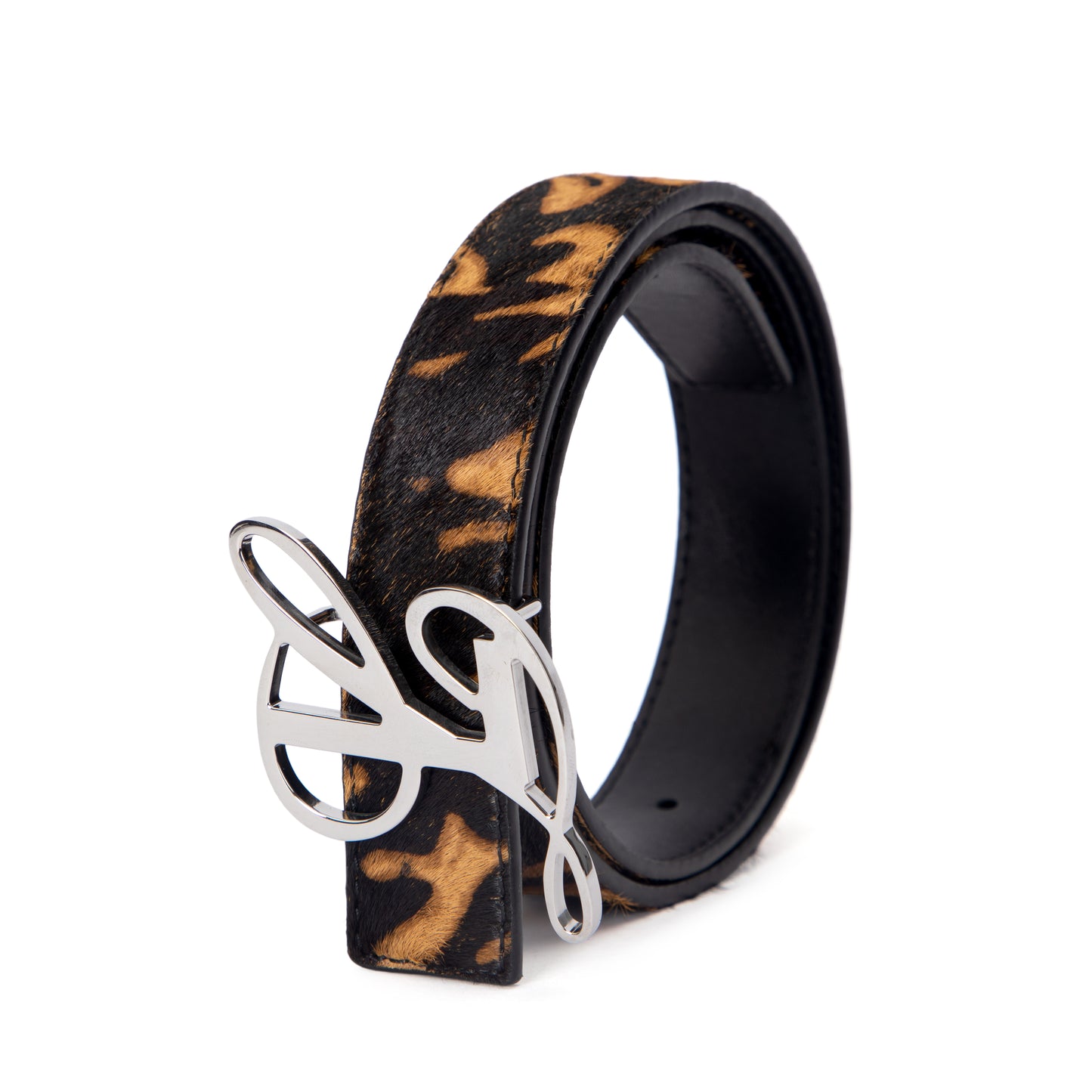 Baby Belt in Leopard Pony Hair