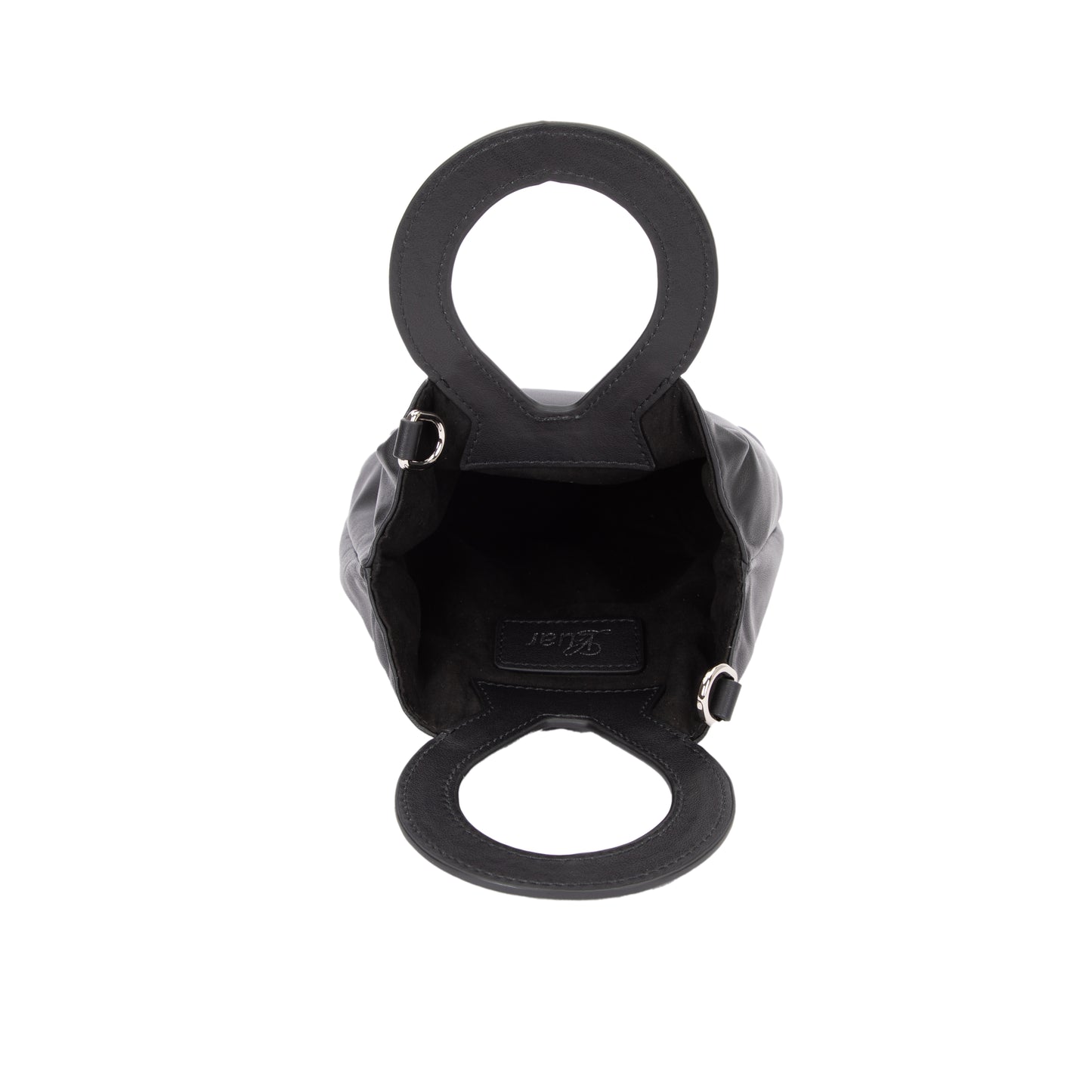 Mini Brooke in Black Leather