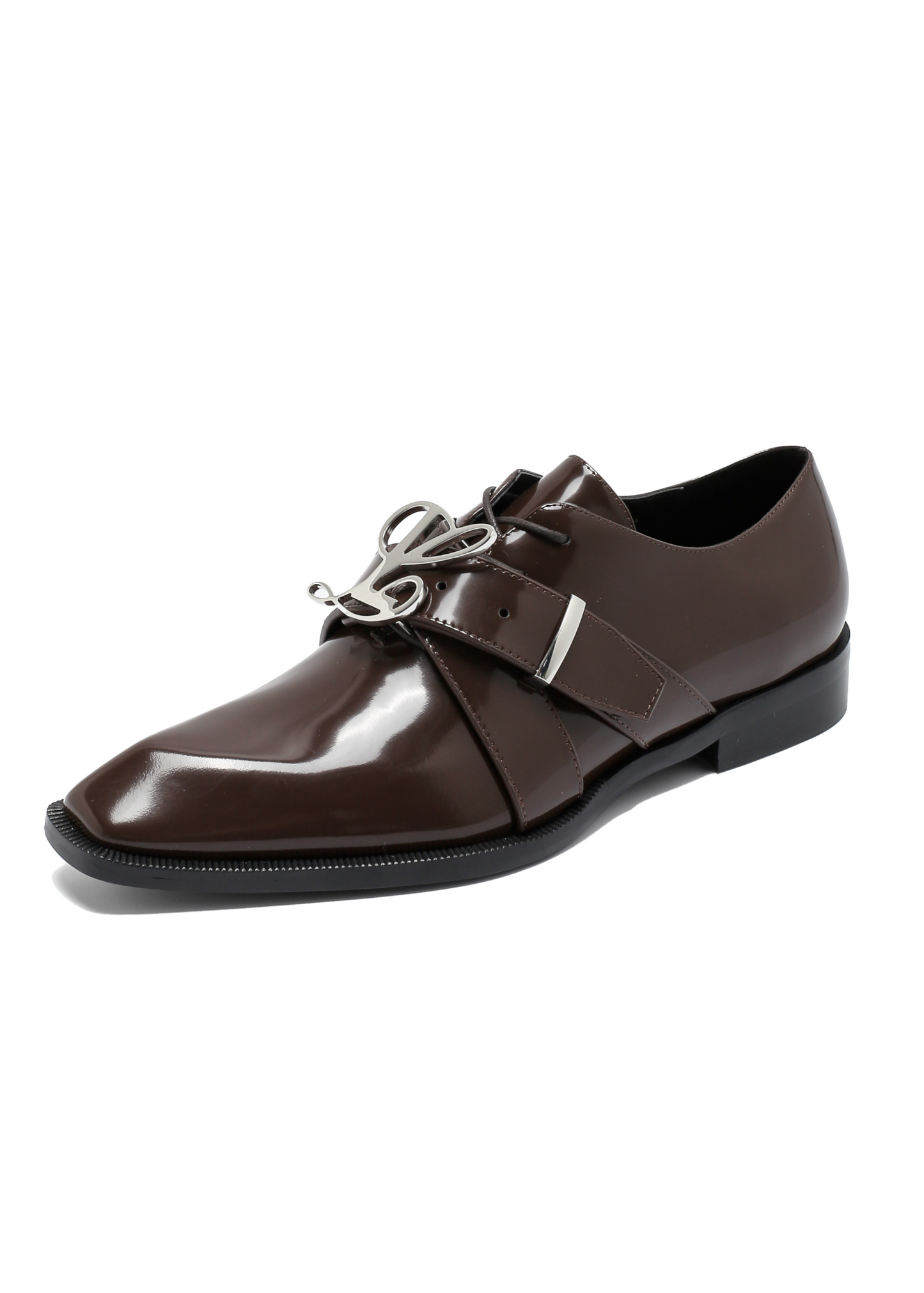 Adrian Brown Belted Oxford