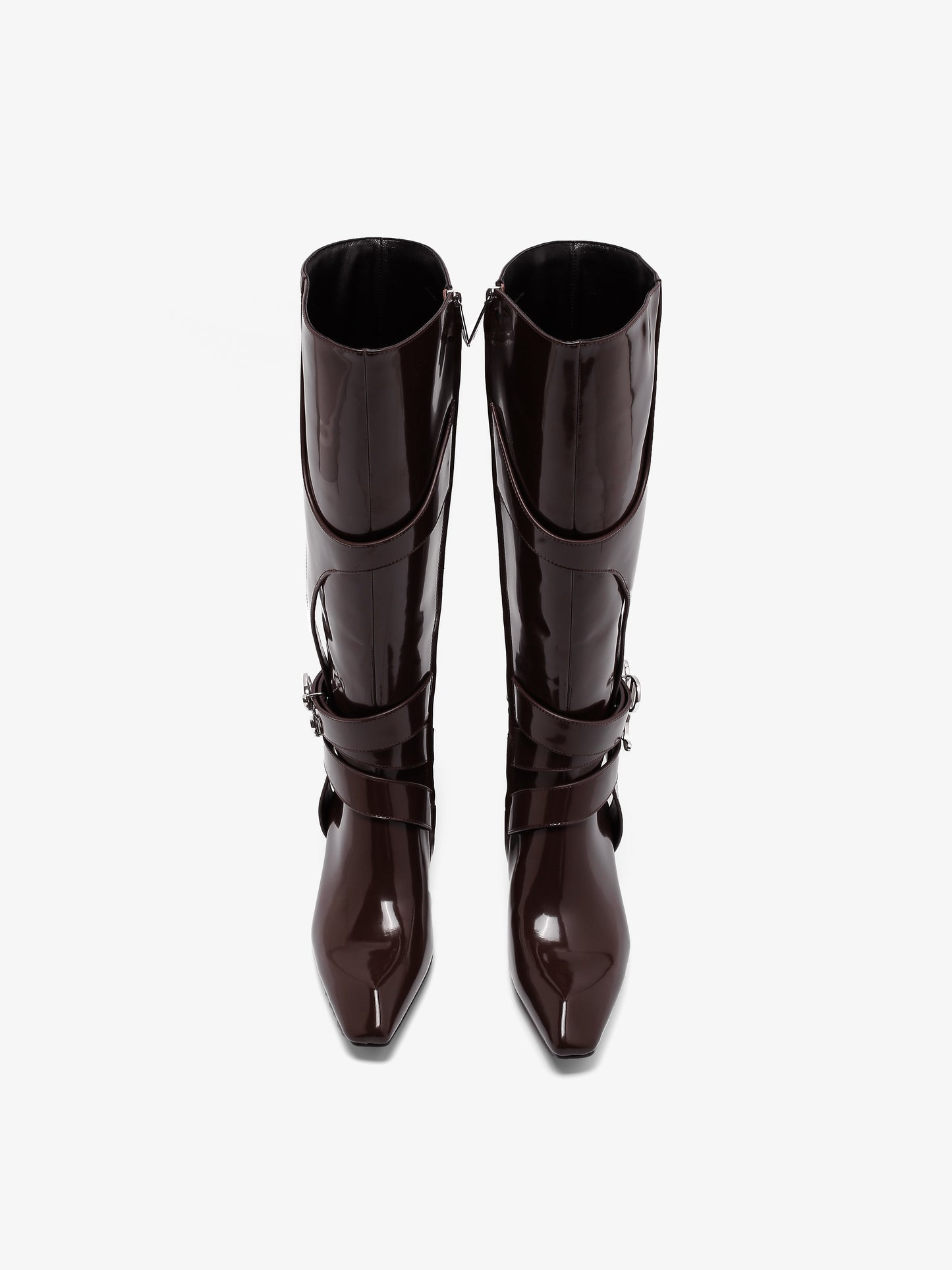 Keyla Boot in Smooth Brown Leather