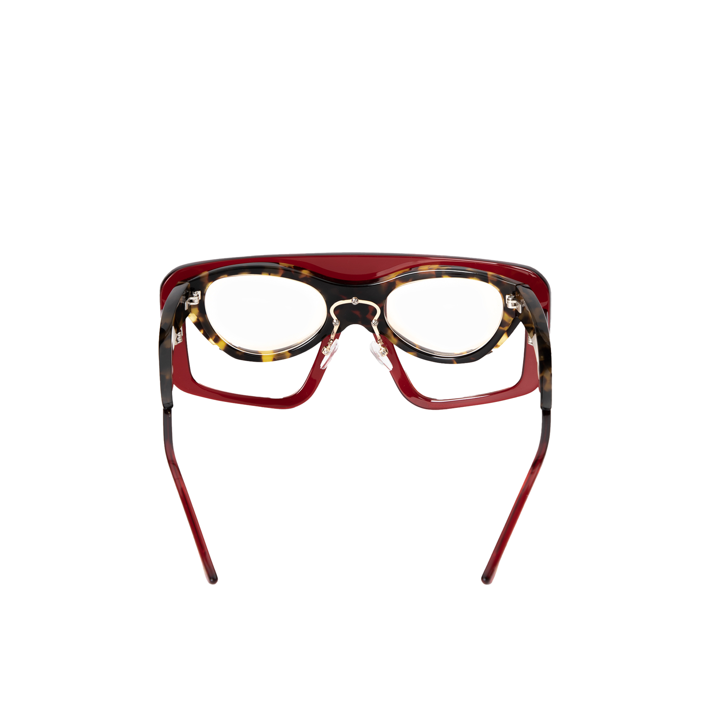 DOUBLE EYEWEAR - BURGUNDY/TORTOISE