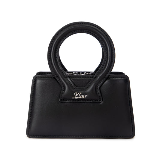 Mini Ana in Black Leather