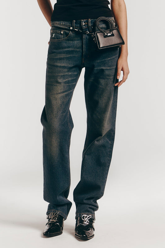 Diamond Denim in Dark Wash