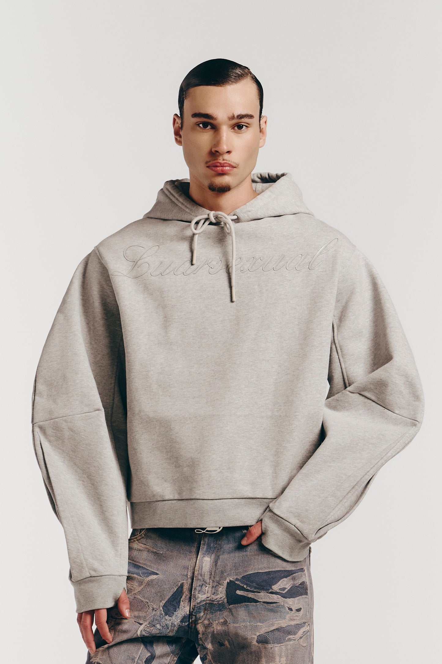 Luarsexual Hoodie in Grey