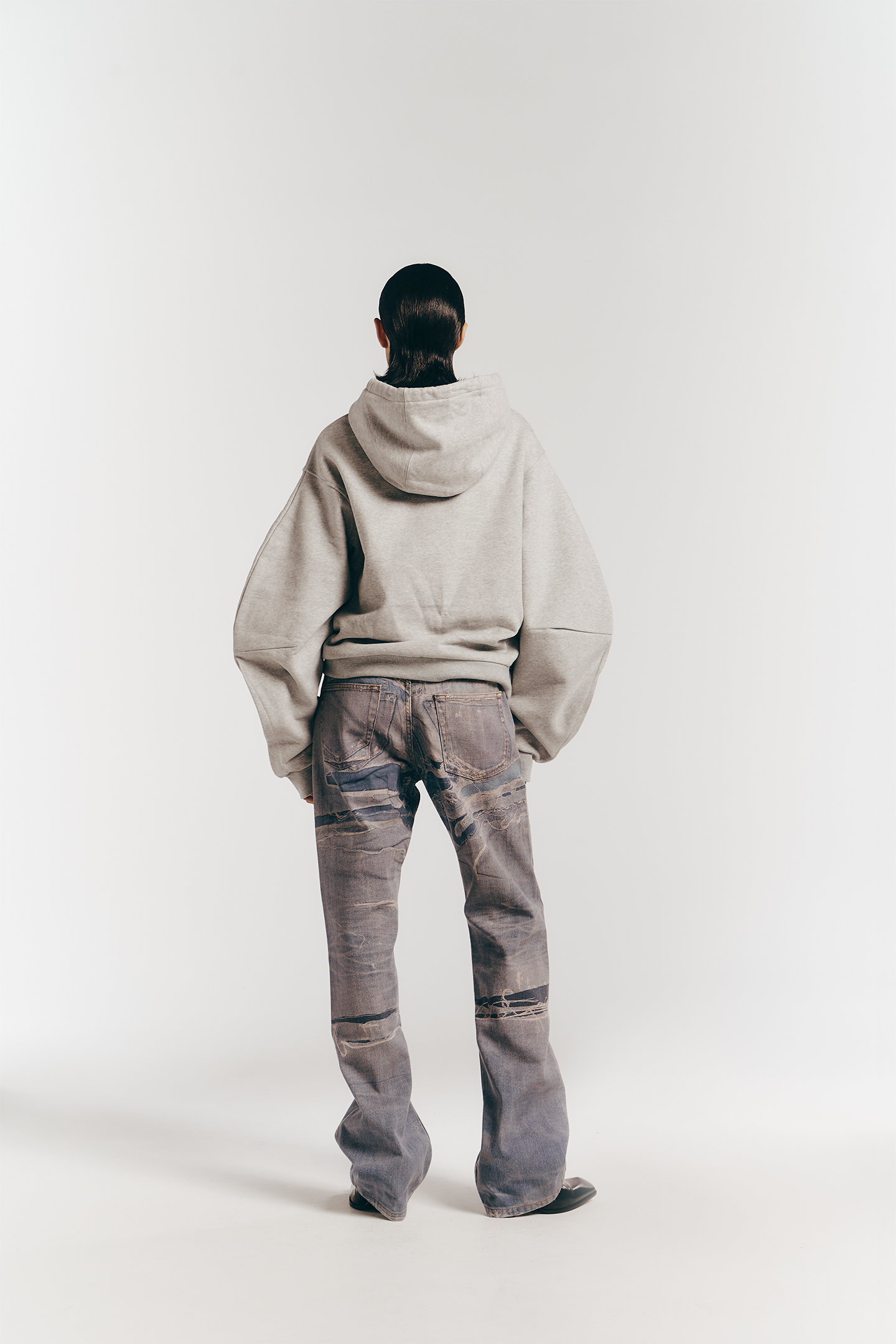 Luarsexual Hoodie in Grey