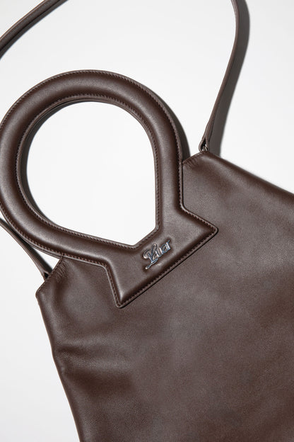 SMOOTH BROWN BROOKE TOTE