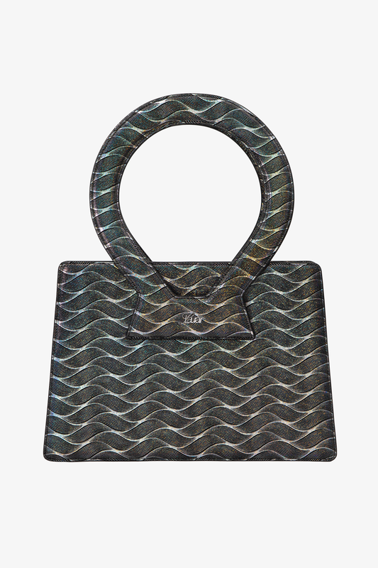 IRIDESCENT WAVE LARGE ANA TOTE