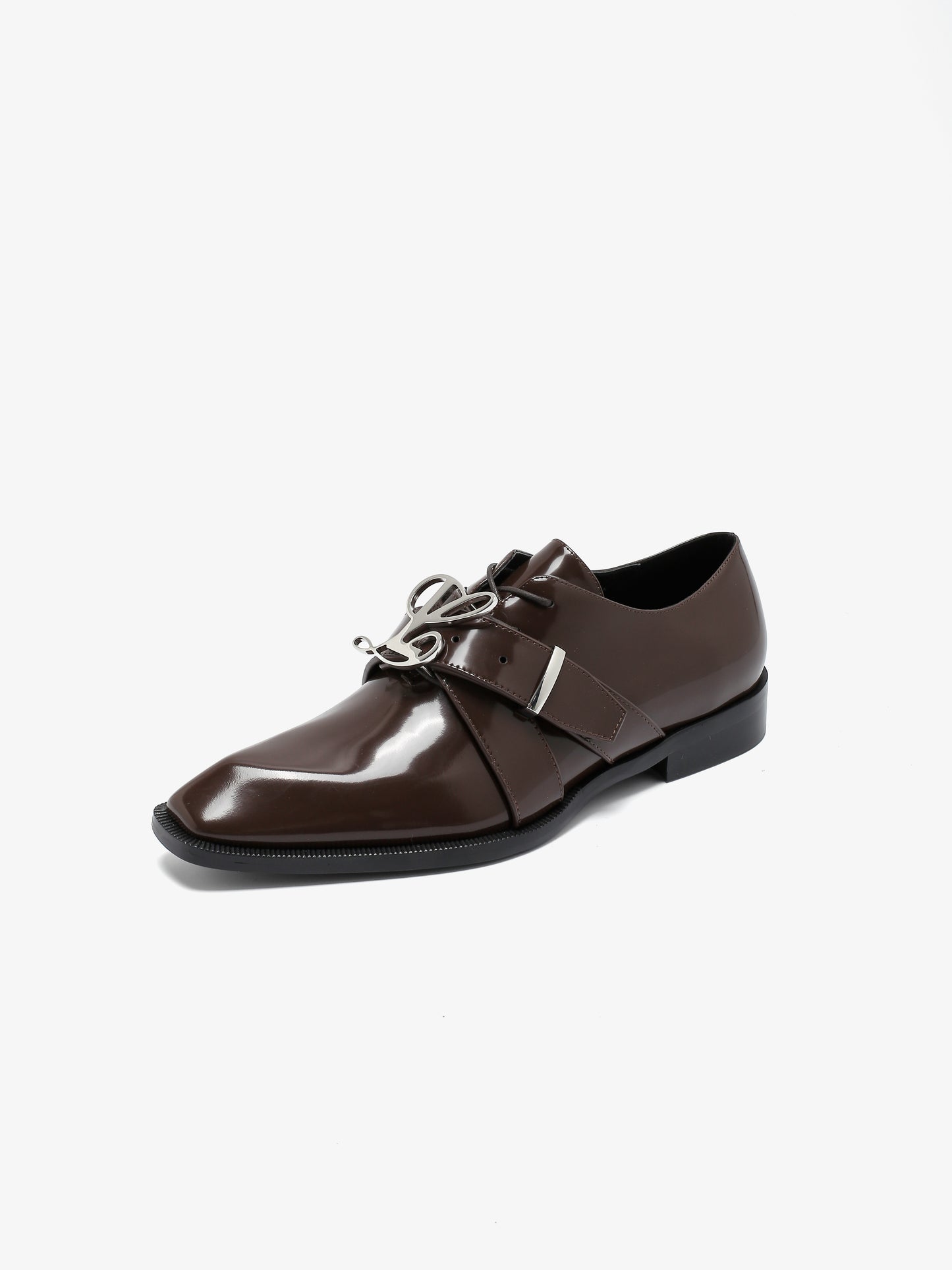 Adrian Brown Belted Oxford