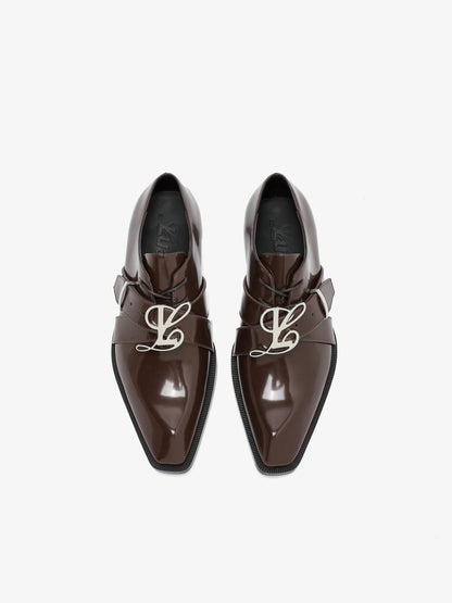 Adrian Brown Belted Oxford