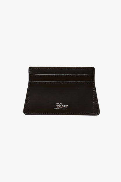 ESPRESSO LEATHER CARDHOLDER