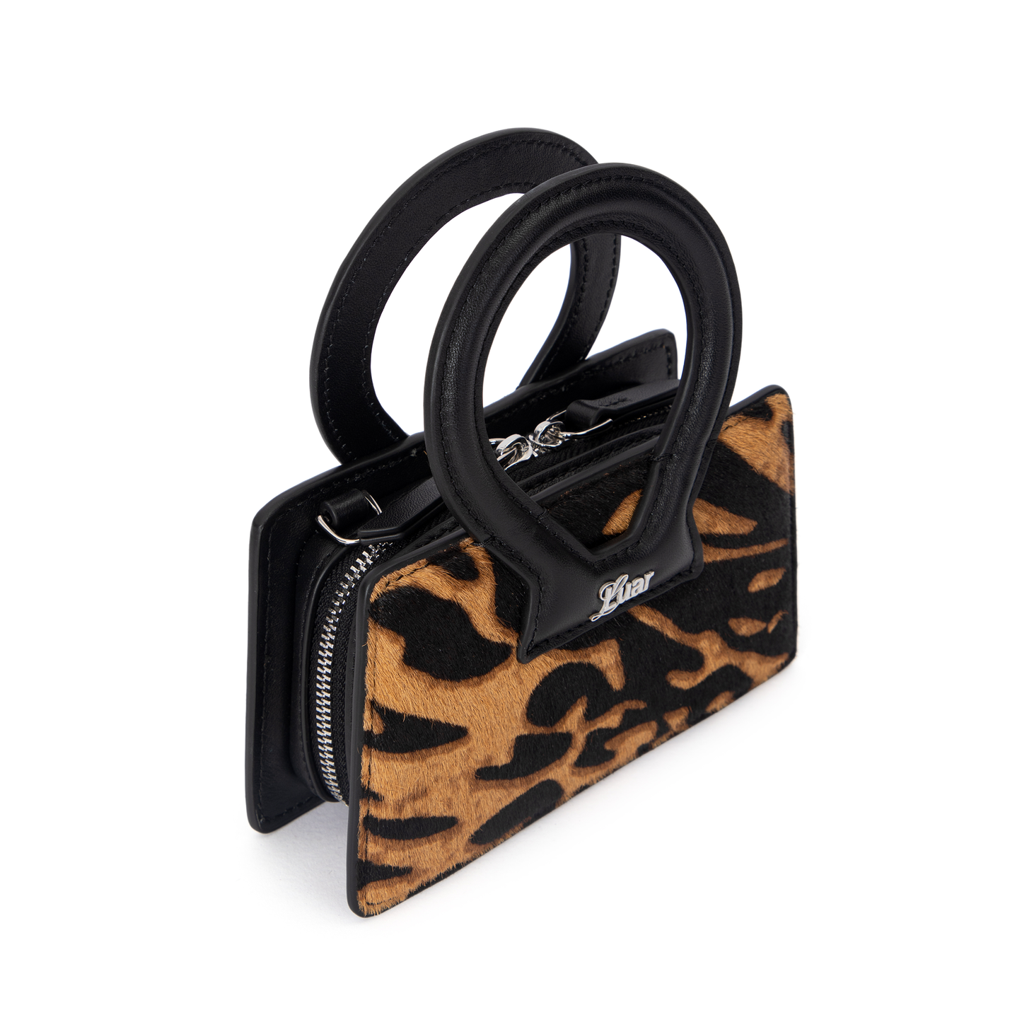 Mini Ana in Leopard Pony Hair