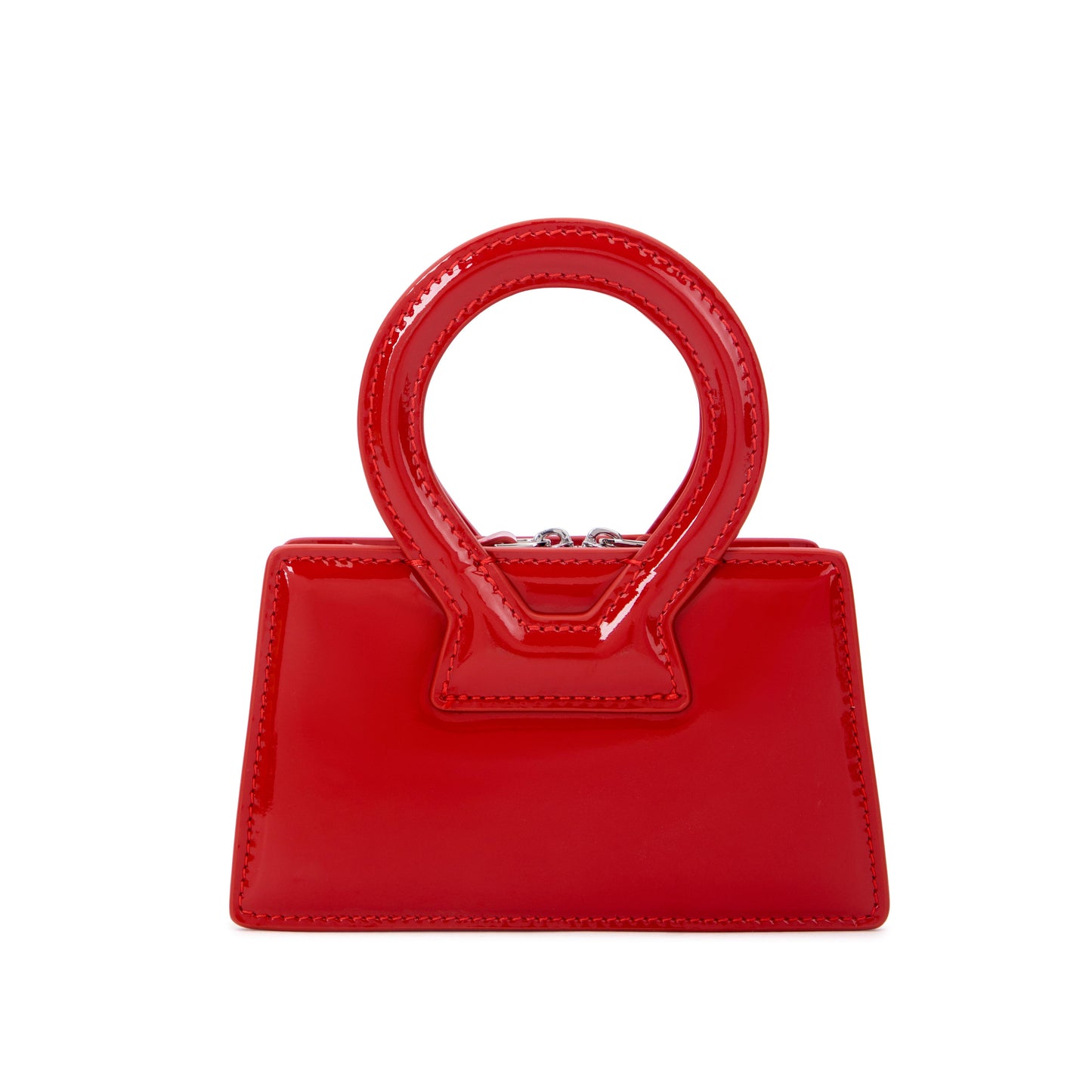 Mini Ana in Patent Red Leather