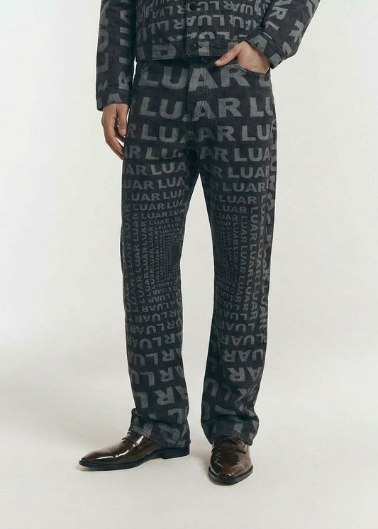 Logo Carpenter Pant in Black