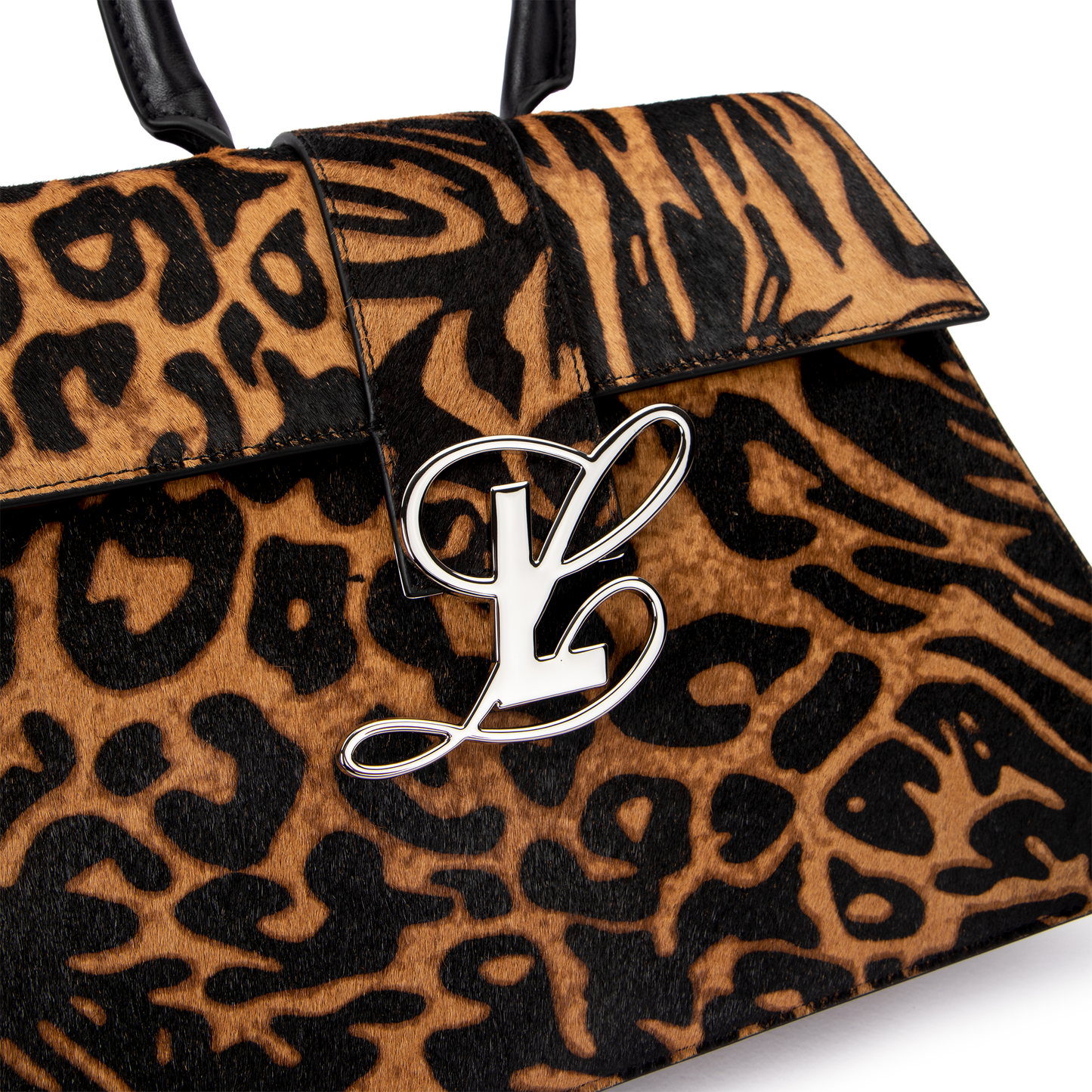 Yahaira in Leopard Pony Hair