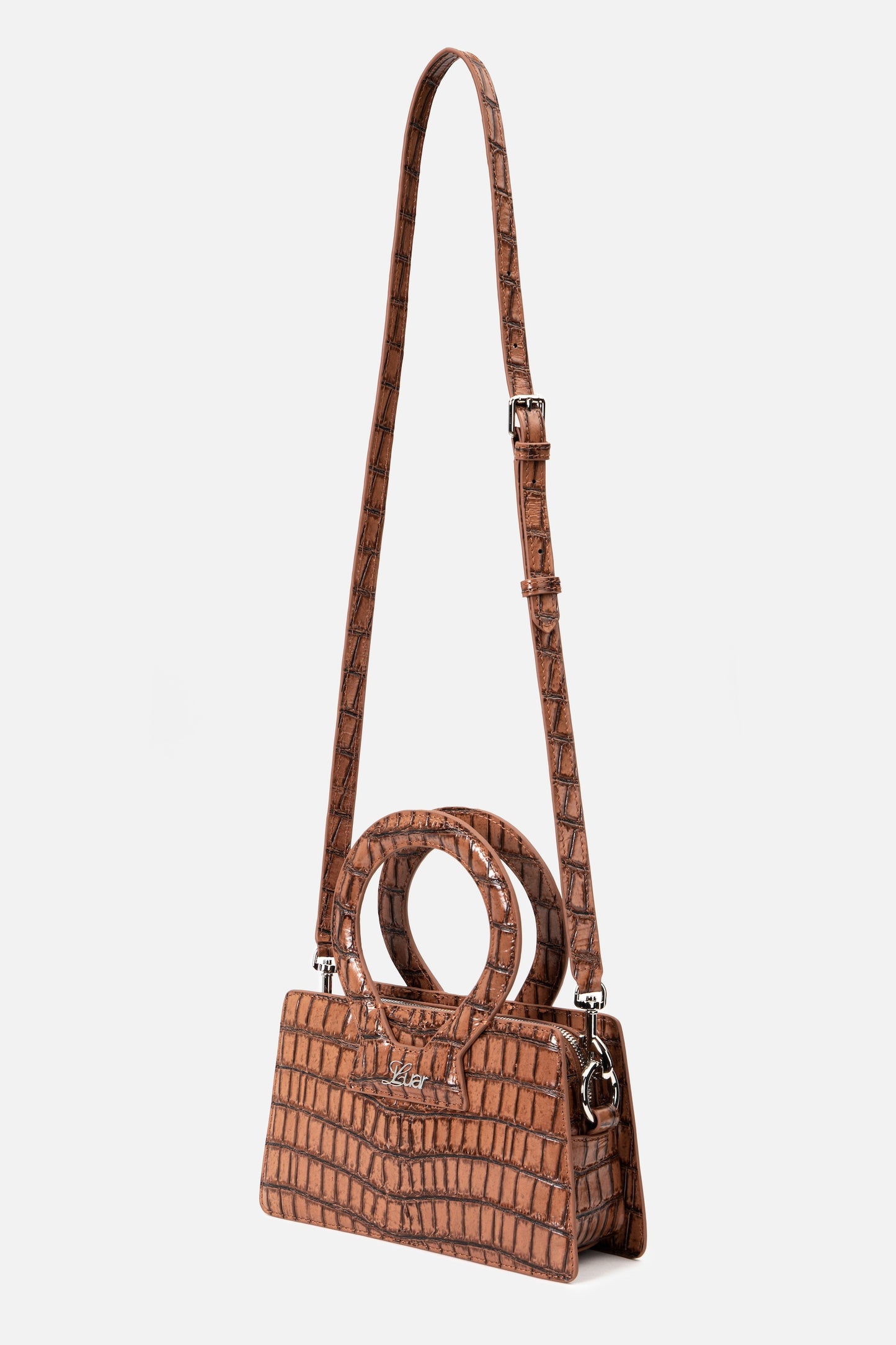 Brown Croc Small Ana