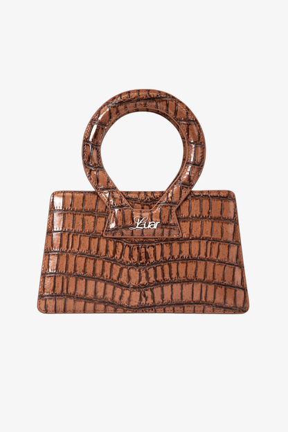 Brown Croc Small Ana