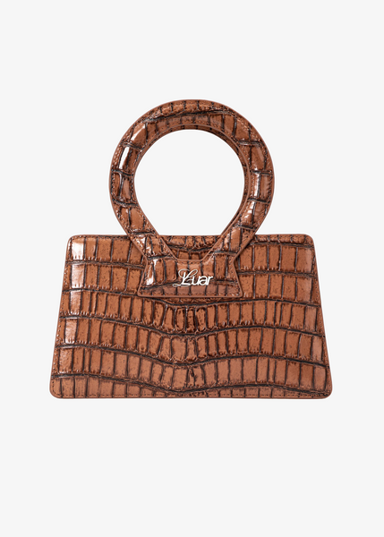 ★you a use★ Wonder petit bag Croc brown Designer fashion, Seoul-fully created | W Concept