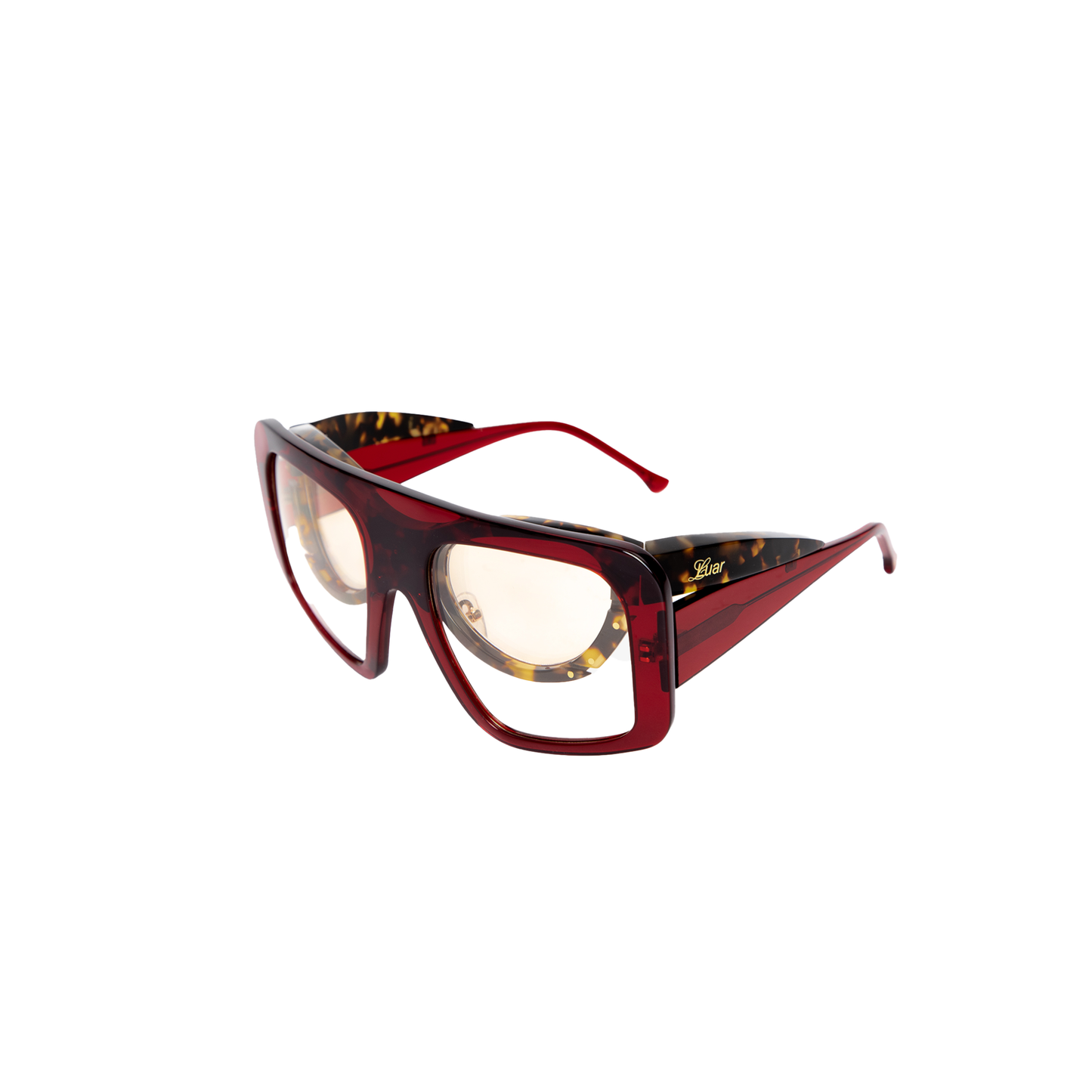 DOUBLE EYEWEAR - BURGUNDY/TORTOISE