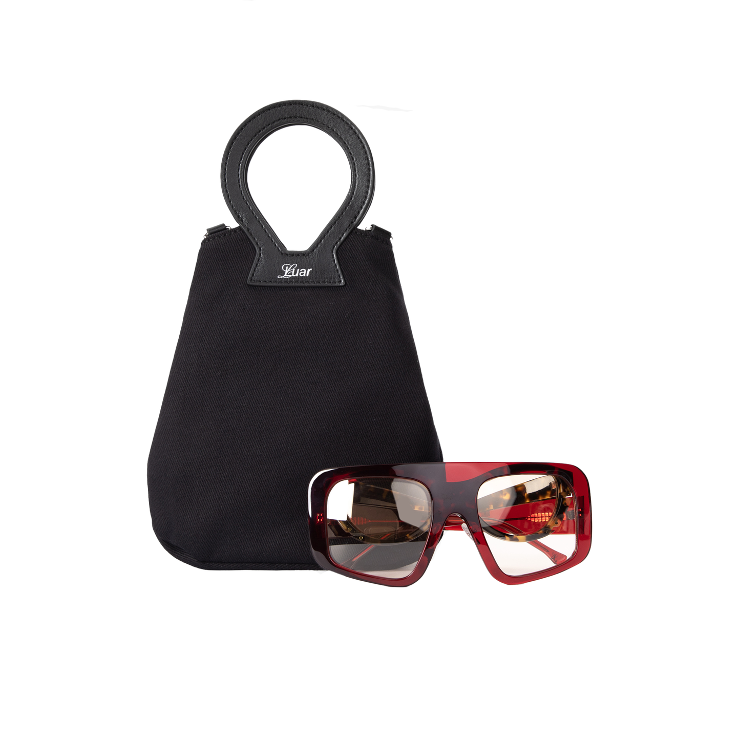 DOUBLE EYEWEAR - BURGUNDY/TORTOISE
