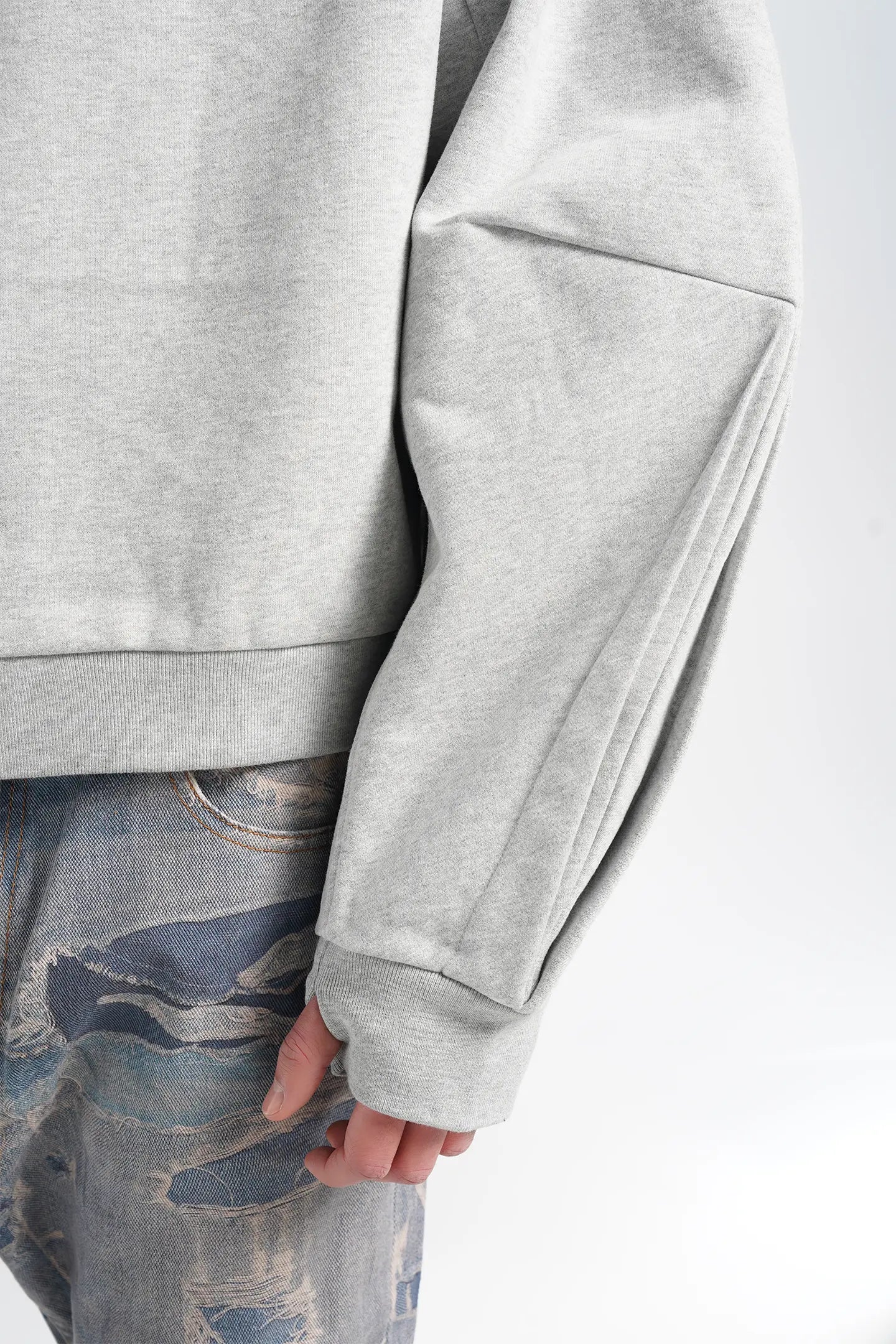 Luarsexual Hoodie in Grey