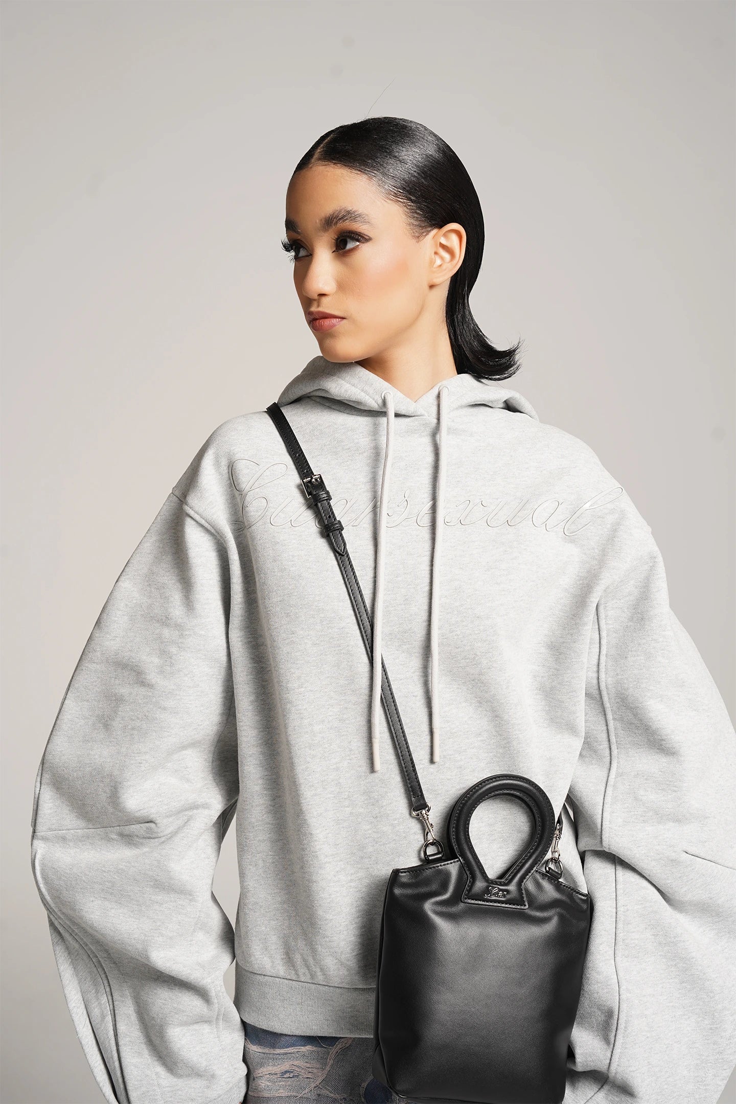 Luarsexual Hoodie in Grey