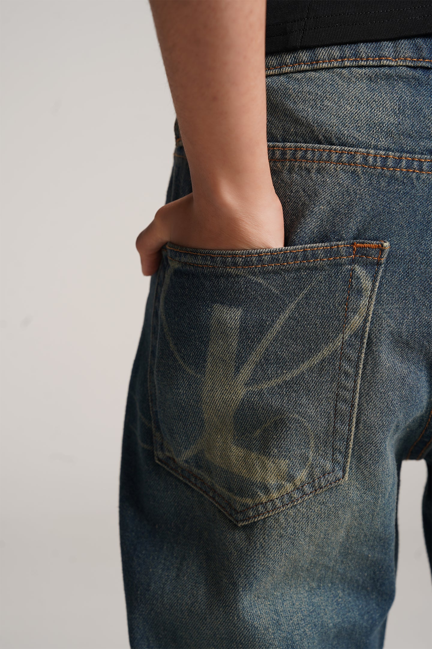 Diamond Denim in Dark Wash