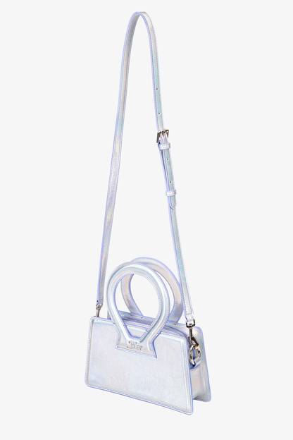 SMALL ANA SILVER BAG