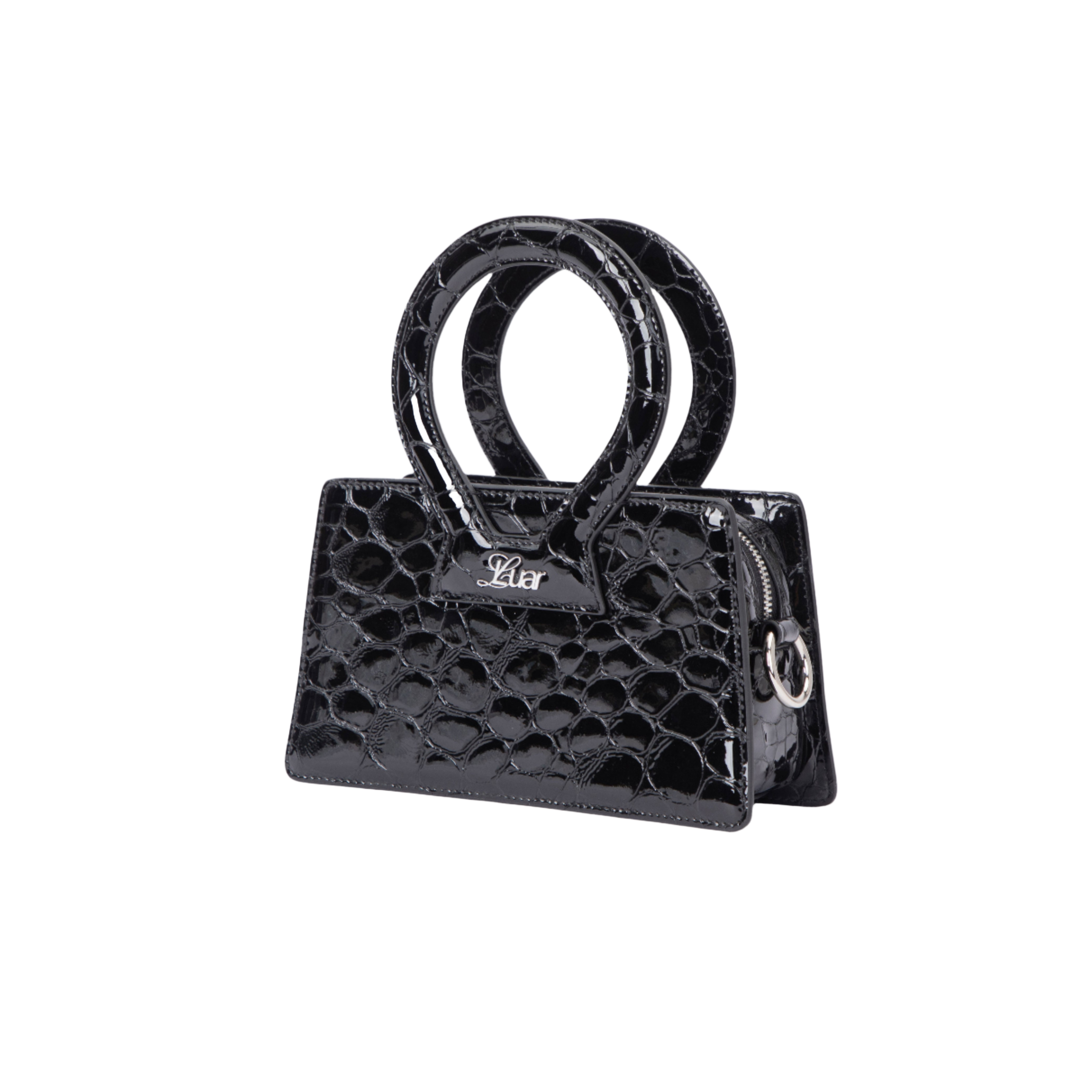 Black Pebble Small Ana Hover