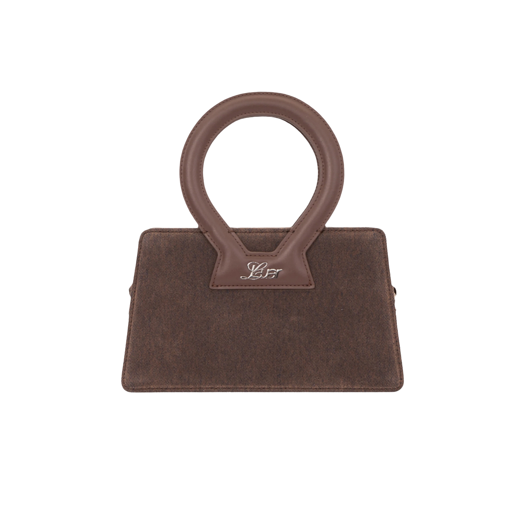 Small Ana in Brown Enzyme Denim