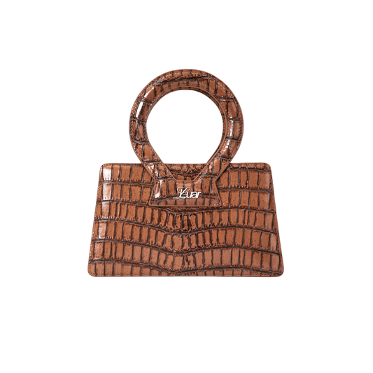 Brown Croc Small Ana